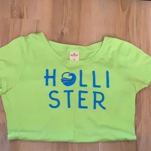 Lime Green Hollister Shirt